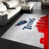 Tennessee Titans Skyline NFL Area Rug For Christmas