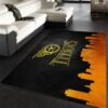 Tennessee Titans Skyline NFL Area Rug For Christmas