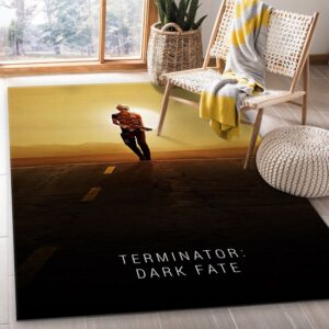 Terminator Dark Fate Area Rug Movie Rug Christmas Gift US Decor