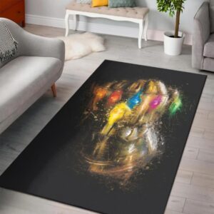 Thanos The Infinity Gauntlet Area Rug Rugs For Living Room Rug Home Decor