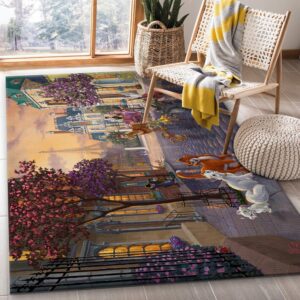 The Aristocats Area Rug For Christmas Living Room Rug Floor Decor Home Decor