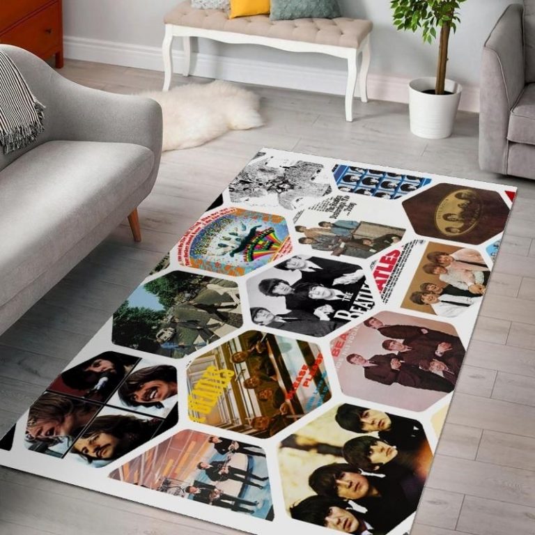 The Beatles V7 Living Rooms Music Band Area Rugs, Bedroom ...