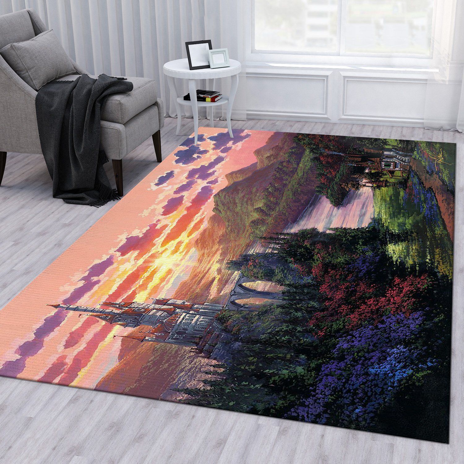 The Beauty In Beast Kingdom Noel Gift Rug Bedroom Rug Floor Decor Home Decor
