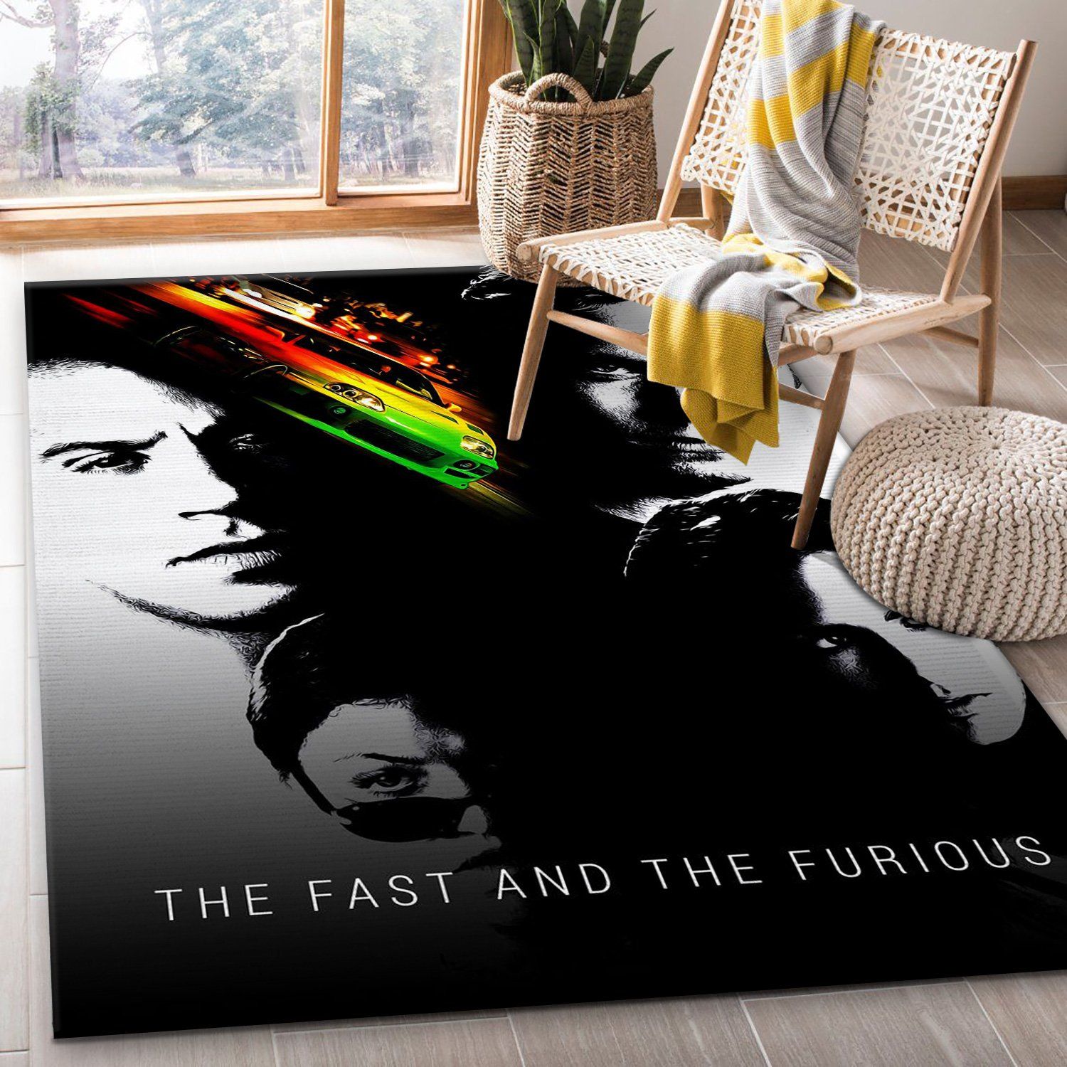 The Fast And The Furious Rug Movie Rug Floor Decor Home Decor