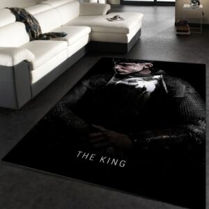 The King 2019 Area Rug Art Painting Movie Rugs Floor Decor Home Decor