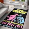 The Rolling Stones Area Rug Rugs For Living Room Rug Home Decor