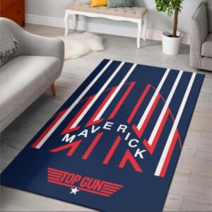 Top Gun Maverick Movies Area Rug Rugs For Living Room Rug Home Decor