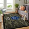 Toronto Maple Leafs Nhl Team Logo Camo Style Nice Gift Home Decor Area Rug Rugs For Living Room