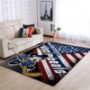 Toronto Maple Leafs Nhl Team Logo Mickey Us Style Nice Gift Home Decor Rectangle Area Rug