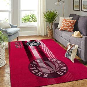 Toronto Raptors Nba Team Logo Nice Gift Home Decor Rectangle Area Rug