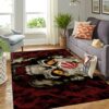 Toronto Raptors Nba Team Logo Skull Style Nice Gift Home Decor Area Rug Rugs For Living Room