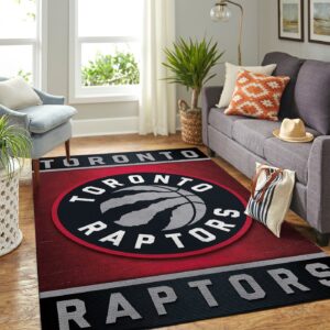 Toronto Raptors Nba Team Logo Style Nice Gift Home Decor Rectangle Area Rug