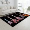 Van Halen Guitar Area Rug For Christmas Living Room Rug Family Gift US Decor