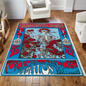 Vintage Dead Area Rug For Christmas Living room and bedroom Rug Family Gift US Decor
