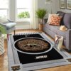 Western Michigan Broncos Ncaa Team Logo Nice Gift Home Decor Rectangle Area Rug