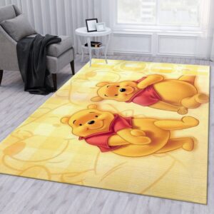 Winnie The Pooh Ver2 Rug Bedroom Rug Christmas Gift US Decor