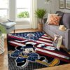 Winnipeg Jets Nhl Team Logo Mickey Us Style Nice Gift Home Decor Rectangle Area Rug