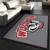 Wisconsin University Team Spirit Rug NCAA Area Rug