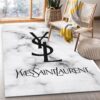Ysl Yves Saint Laurent Area Rug Fashion Brand Rug Christmas Gift US Decor