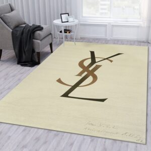 Yves Saint Laurent V3 Area Rug Bedroom Rug US Gift Decor