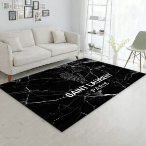 Yves Saint Laurent V6 Rug Living Room Rug Family Gift US Decor