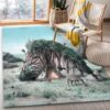 Zebra Rug Living Room Rug Floor Decor Home Decor