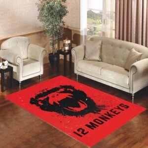 12 monkeys syfy Iphone Living room carpet rugs