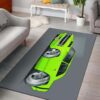 1969 Dodge Dart Car Art Area Carpets Grey Background