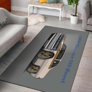 1970 Chrysler 300 Hurst Car Art Rug Carpets
