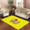 6ix9ine yallow cartoon Living room carpet rugs