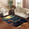 ART LITTLE MERMAID UP OCEAN Living room carpet rugs