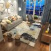 Abstract Style Rug Carpet