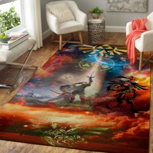 Action Video Game The Legend of Zelda Area NH95236 Rug Carpet