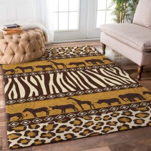 African Animal Rug Carpet