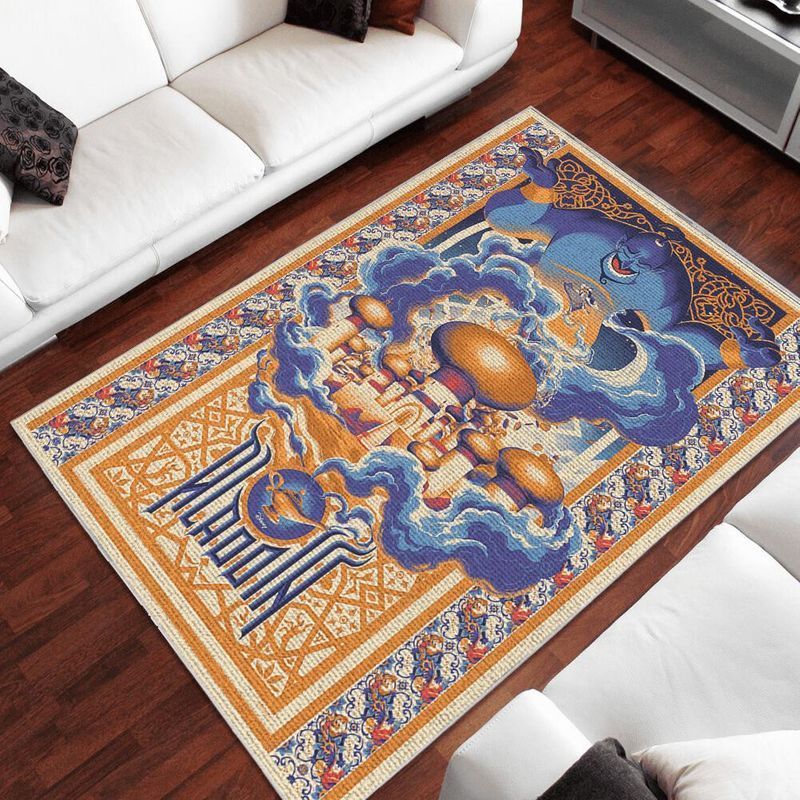 Aladdin Rug Carpet Mat All Over Print Travels In Translation