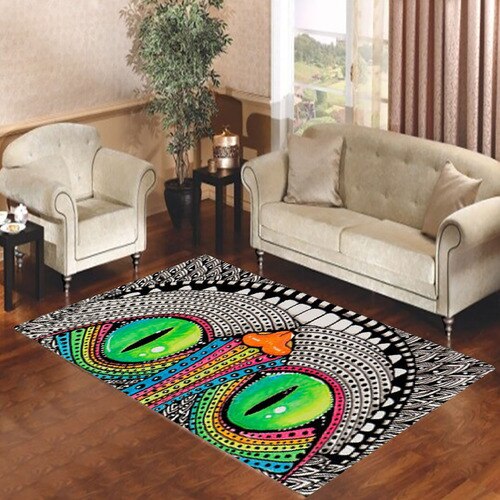 Alice Wonderland and Cheshire Cat Living room carpet rugs