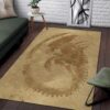 Alien Fossil Matting Area Rug Carpet