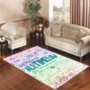 All Time Low Art Quotes Living room carpet rugs