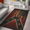 American Confederate Flag Area Rug Carpet Carpets