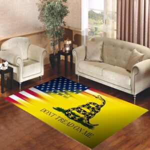 American Gadsden Flag Living room carpet rugs