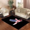 American flag patriotic eagle Living room carpet rugs