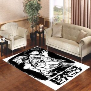 Anime Cowboy Bebop Living room carpet rugs
