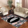 Arctic Monkeys Floral Vintage Living room carpet rugs