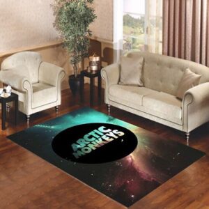 Arctic Monkeys Galaxy Nebula Living room carpet rugs