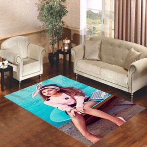 Ariana Grande Teen Vogue Living room carpet rugs