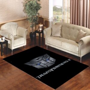 Autobot Silver 2 Logo Transformers Movies Living room carpet rugs