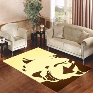 Avatar Appa Bison Living room carpet rugs