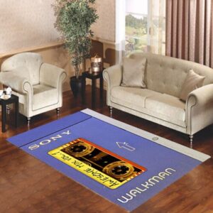Awesome Mix Tape Vol 1 Sony Walkman Living room carpet rugs