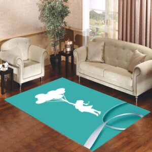BANKSY BALOON TIFFANY CO Living room carpet rugs