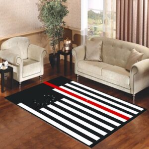BLACK SCALE FLAG Living room carpet rugs